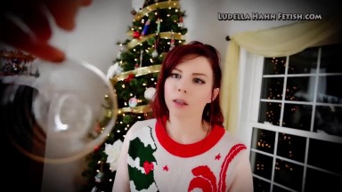 Brainwashed Around the Christmas Tree   Ludella Hahn Fetish   HD MP4 1080p