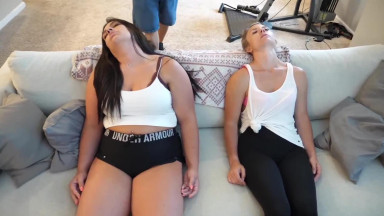 taylor and sarah s in person training session