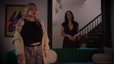 brainwashing her bitchy stepdaughter into a horny slut